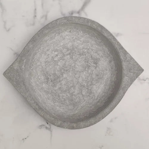 Soapstone Kalchatti Kadai Treated – Brass Cooking Wok