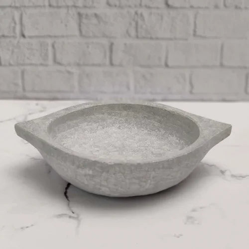 Soapstone Kalchatti Kadai Treated – Brass Cooking Wok