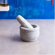Soapstone (Maakal) Mortar & Pestle – Kitchen Utensil