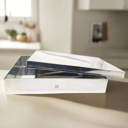 Stainless Steel Storage Box & Tray Set – Storage Container