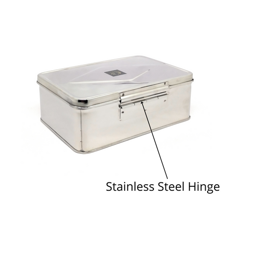 Stainless Steel Multi-Purpose Cash/Storage Box – Storage Container