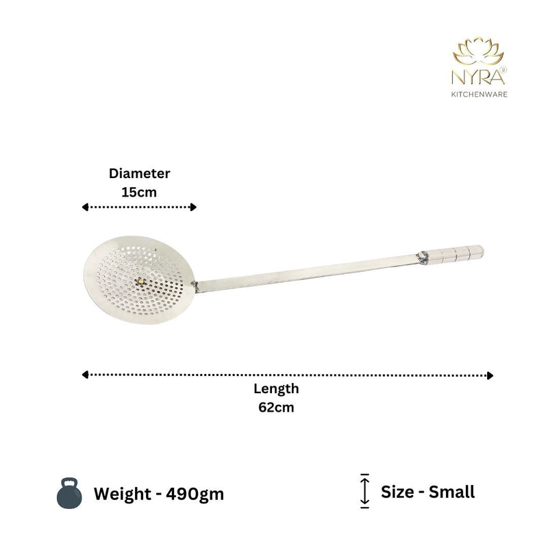Stainless Steel Jhara/Deep-Frying Skimmer – Deep Fry Skimmer