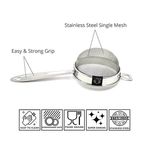 Stainless Steel Liquid Filter/Strainer – Kitchen Utensil
