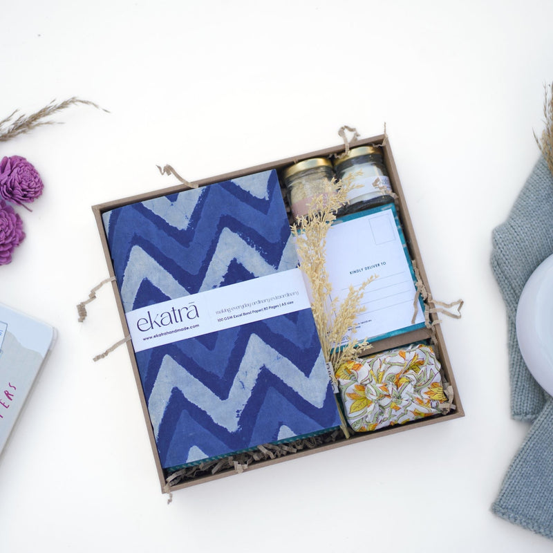 ekatrahandmade-indigo-stripes-wellness-hamper
