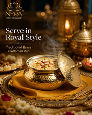 nyra-kitchenware-handcrafted-artisan-brass-sipri-handi-with-lid-traditional-indian-kalai-coated-luxury-heritage-hammered-cookware-tableware