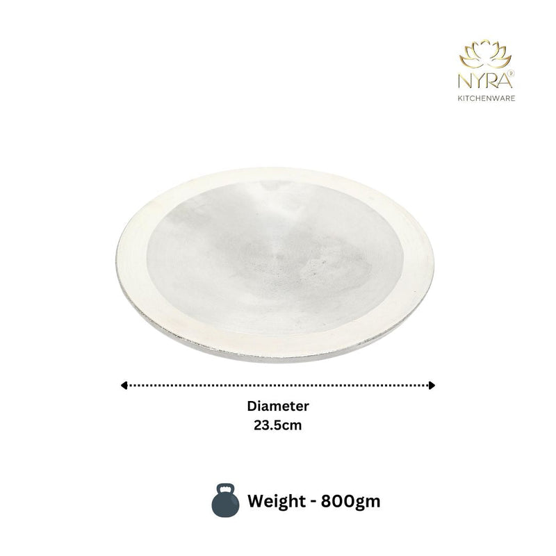 Aluminium Tawa/Griddle without Handle – Flat Griddle Tawa