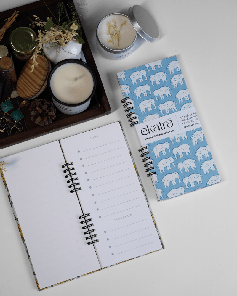ekatrahandmade-to-do-spiral-pad-elephant-motif