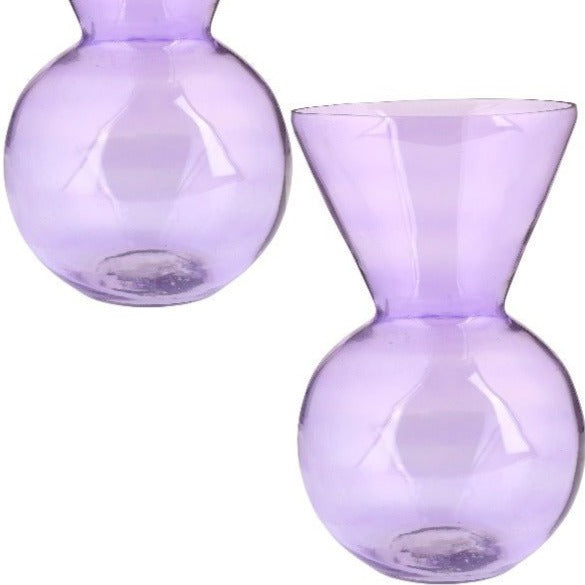 Nurture India Totem Inspired Glass Vase