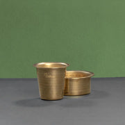 Traditional Brass Coffee Davara Tumbler – Drink Tumbler