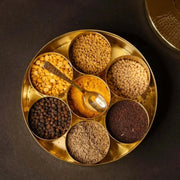 Traditional Brass Spice Box (Masala Dabba- Anjarai petti) – Utensil