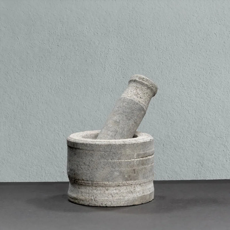 Hardstone (Hand Chiseled): Mortar & Pestle – Kitchen Utensil