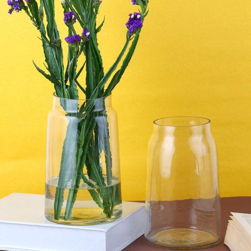 Nurture India Transparent Glass Terri Vase