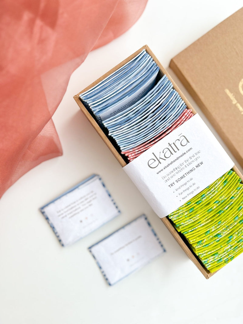 ekatrahandmade-try-something-new-box-100-cards