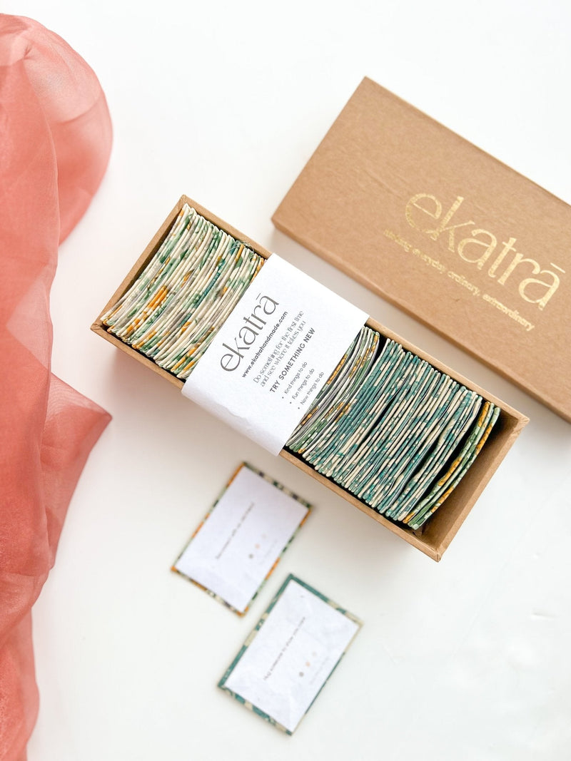 ekatrahandmade-try-something-new-box-100-cards