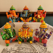 Ganesha set – Hindu Lord Ganesha Idol Set