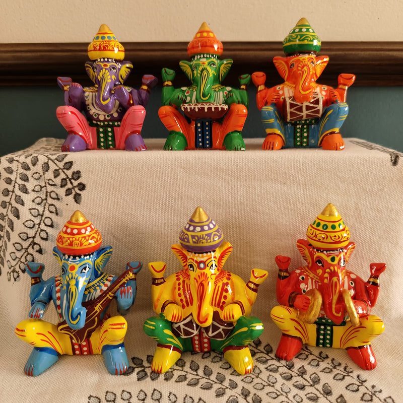 Ganesha set – Hindu Lord Ganesha Idol Set