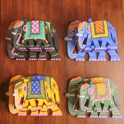 Varanasi Wooden Elephant Coasters – Drink Coasters