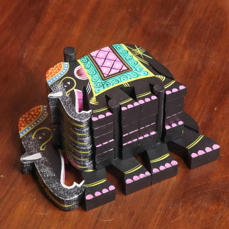 Varanasi Wooden Elephant Coasters – Drink Coasters