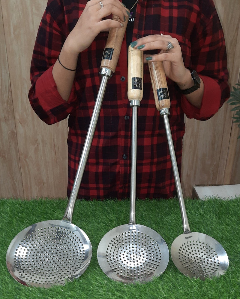 Deep Fry Strainer Mesh ( Set of 3)– Kitchen Utensil