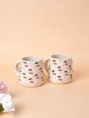 Nurture India Very Cherry Ceramic Mugs
