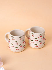 Nurture India Very Cherry Ceramic Mugs