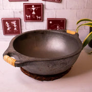 Wok: Manipur Black Pottery â€“ Kitchen Utensil