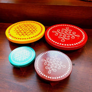 Wooden Pooja Chowki Set – Prayer Platform