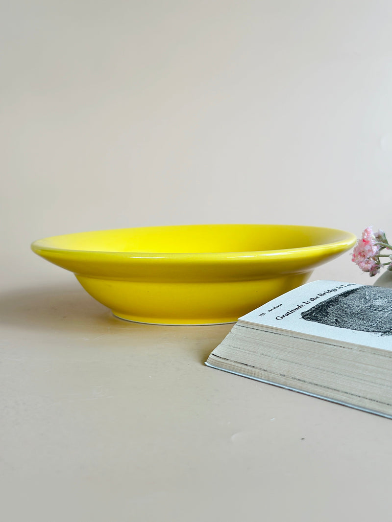 Nurture India Have It All Pasta Bowl Sunshine Yellow